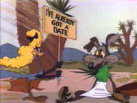 Road Runner and Wile E. Coyote in Going! Going! Gosh!